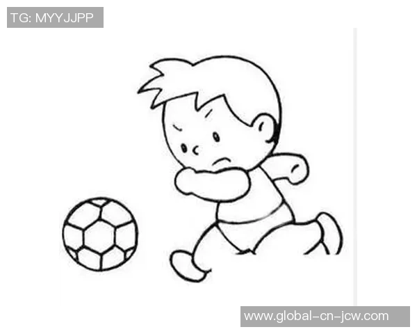 我与足球的快乐时光简笔画分享与创作体验 我与足球的快乐时光简笔画分享与创作体验